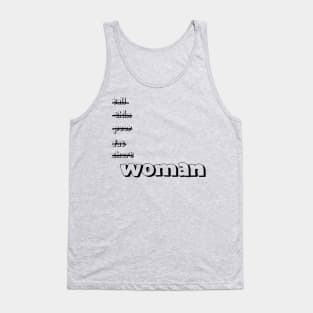 i'm a woman Tank Top